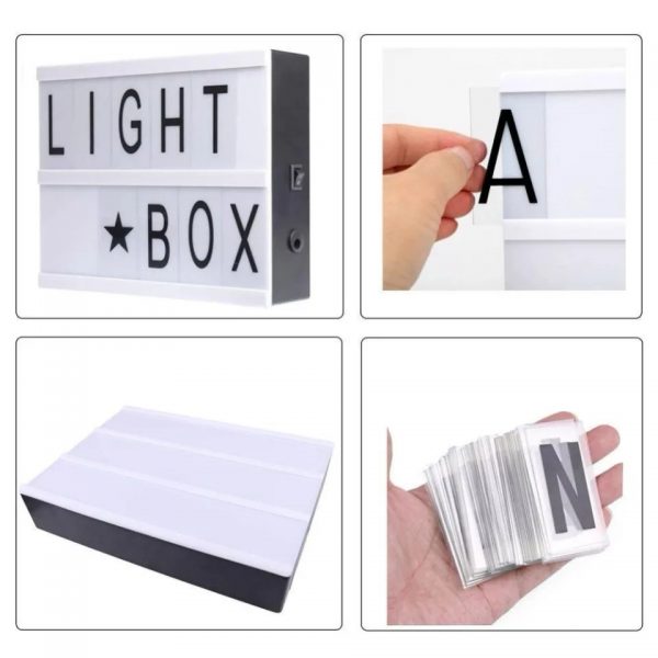 CAJA DE LUZ LED PARA MENSAJES - Imagen 2