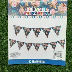GUIRNALDA 12 BANDERINES