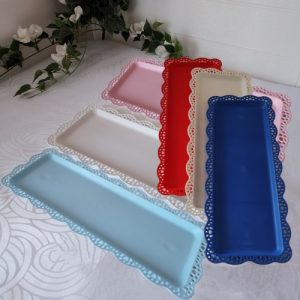 BANDEJA RECTANGULAR C/BLONDA